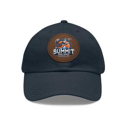 *SUMMIT DISC DOGS  Hat with Leather Patch (Round)