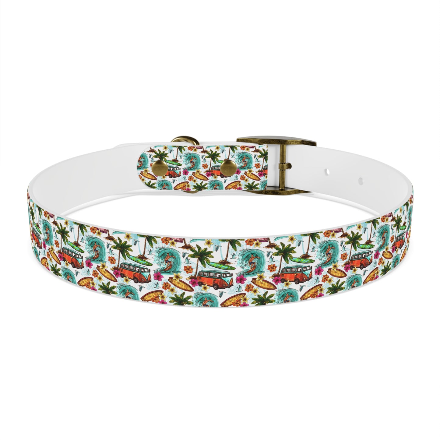 Summer GROOVY 70s  Dog Collar