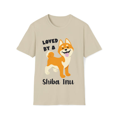 LOVED BY SHIBA 2 Unisex Softstyle T-Shirt