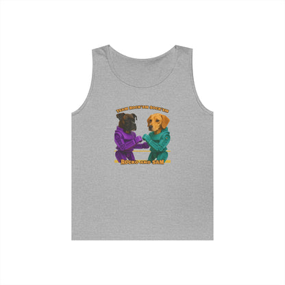 ROCKO SAM Unisex Heavy Cotton Tank Top