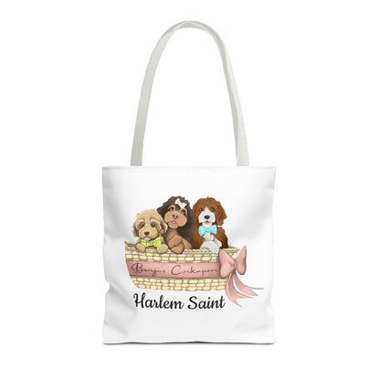 Harlem Saint Benjis Cockapoos Tote Bag