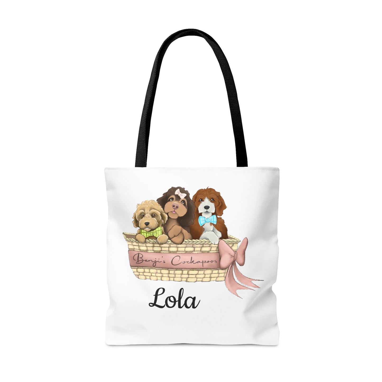 *Lola  - Benjis Cockapoos Tote Bag