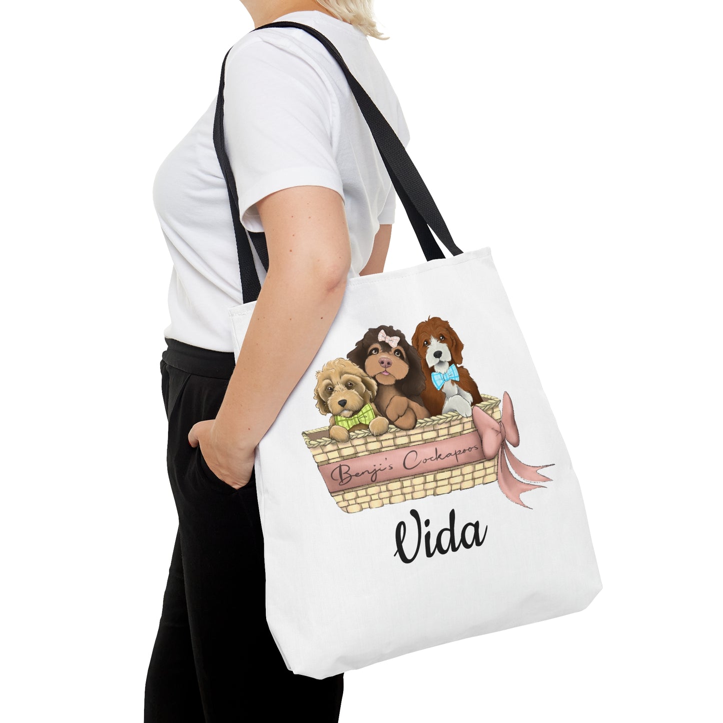 * Vida - Benjis Cockapoos Tote Bag