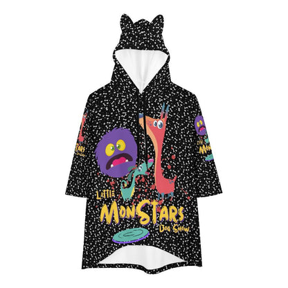 LITTLE MONSTERS Hooded Pullover DS004 (All-Over Printing)