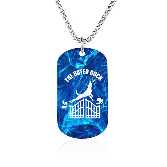 GATED DOCK - DOG TAG