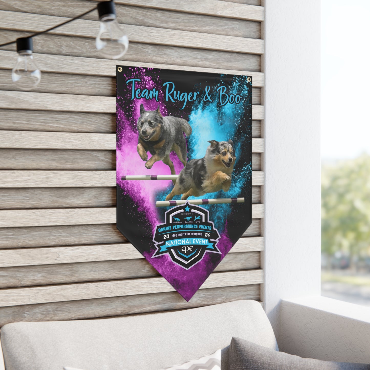ruger roo  Pennant Banner