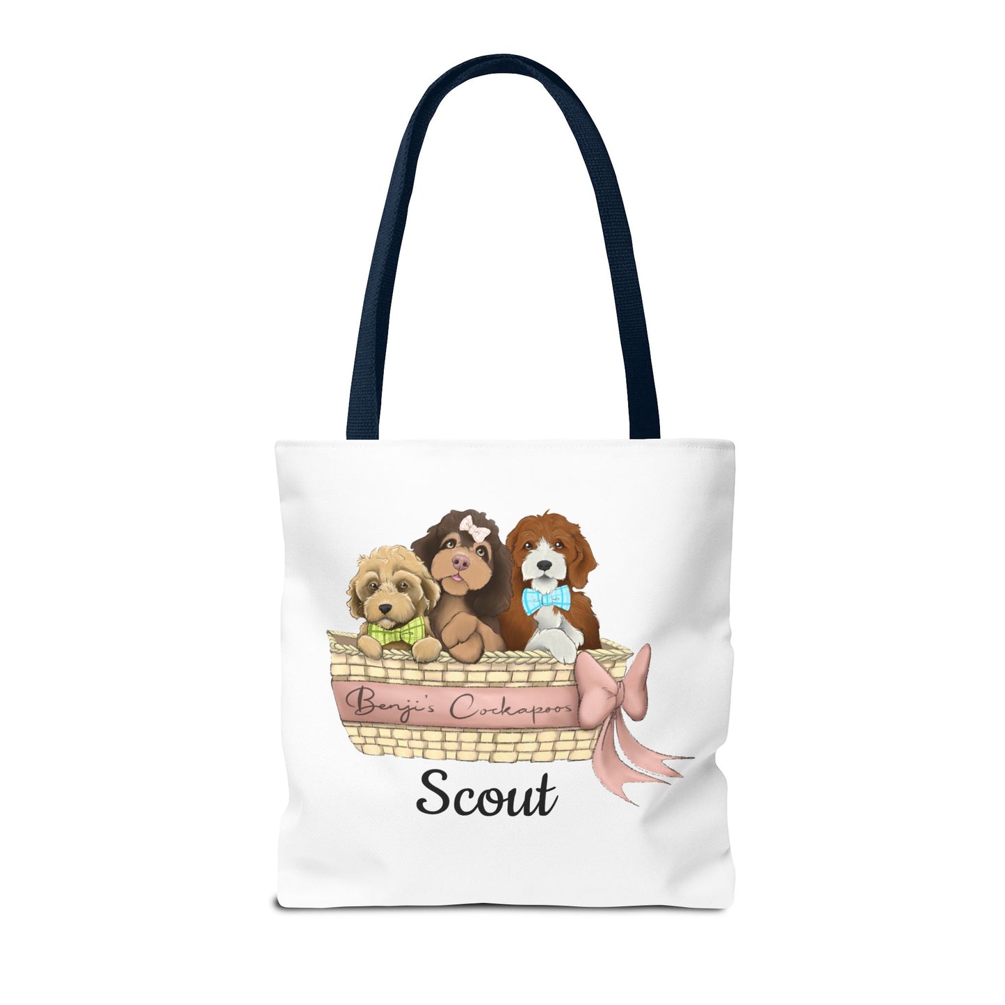 Scout  Benjis Cockapoos Tote Bag