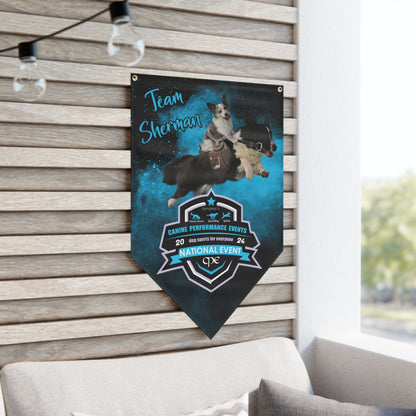 SHERMAN Pennant Banner