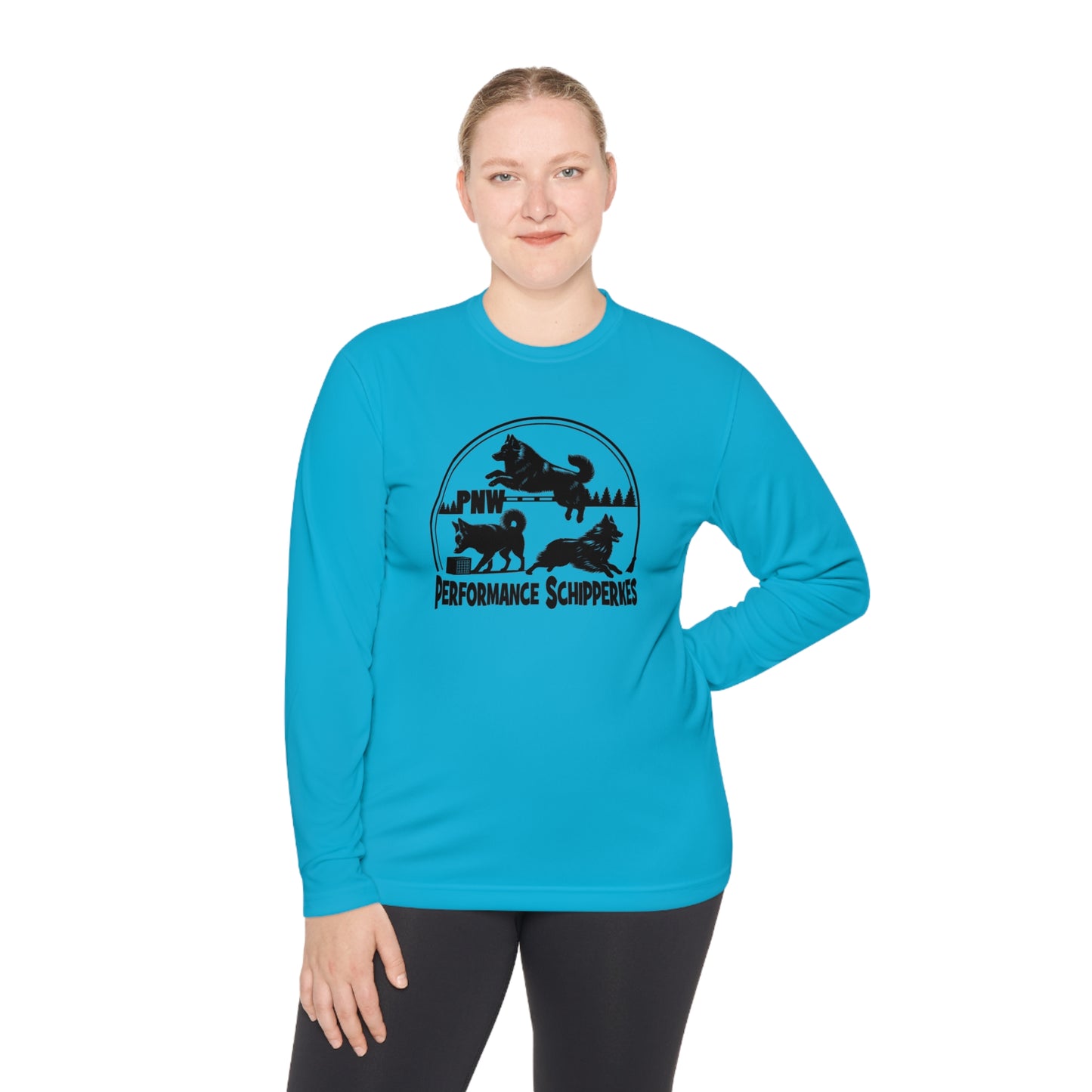 * PNW schipperkes Unisex Lightweight Long Sleeve Tee