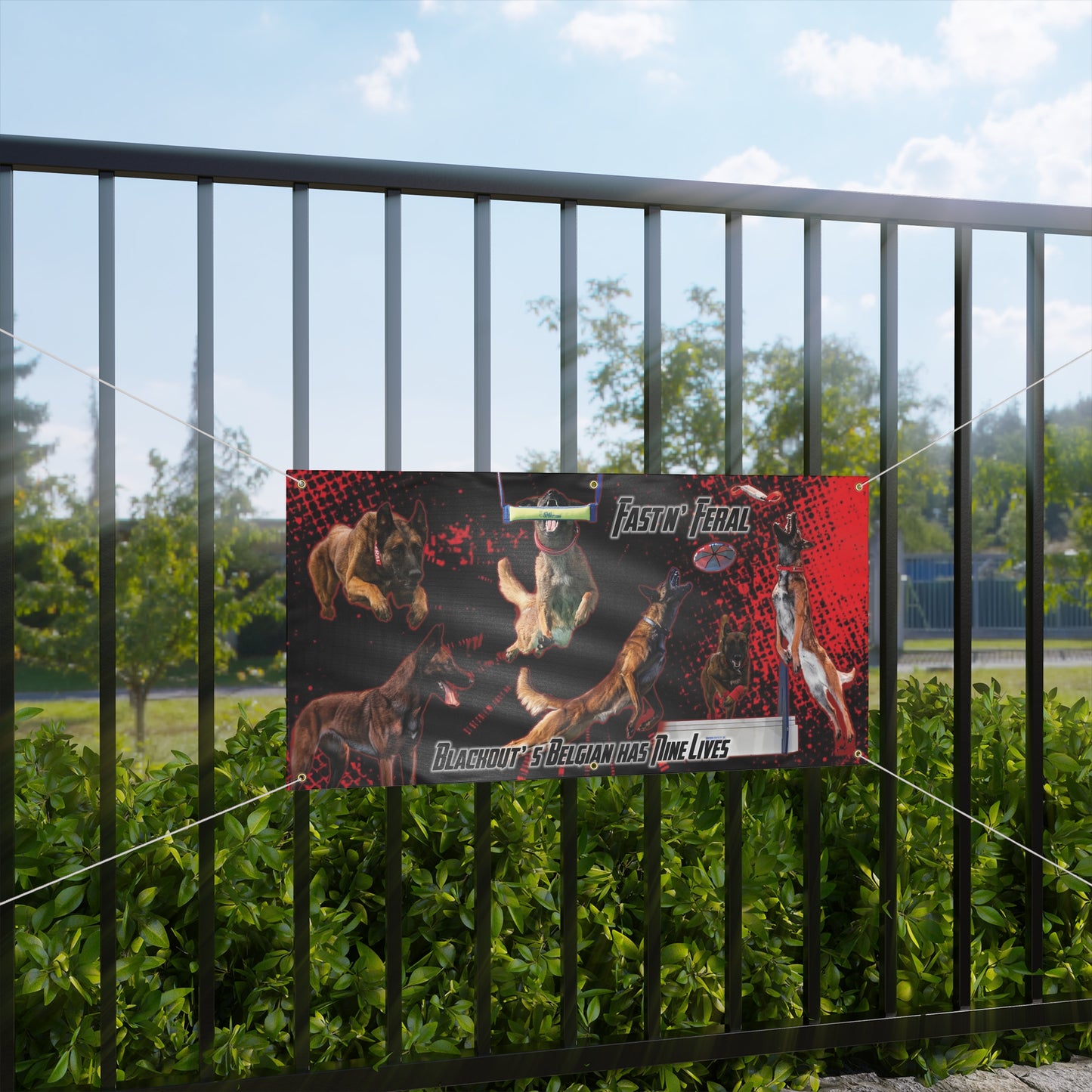 fast feral Matte Banner