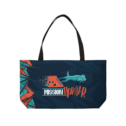 MISSION UPROAR Weekender Tote Bag