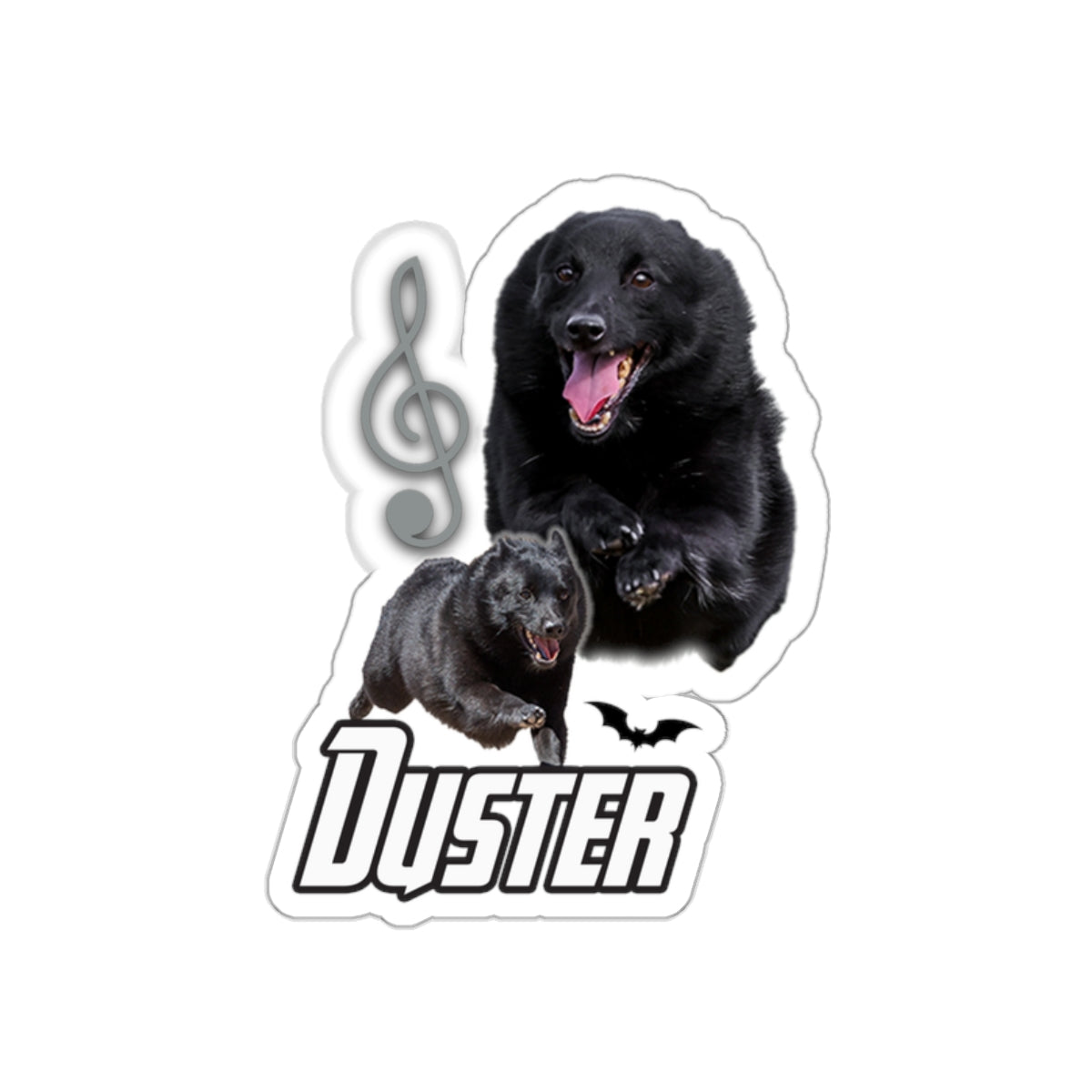Duster Sticker Design DUSTER Sticker – DZK9 Designs