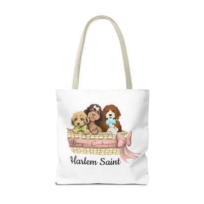 Harlem Saint Benjis Cockapoos Tote Bag