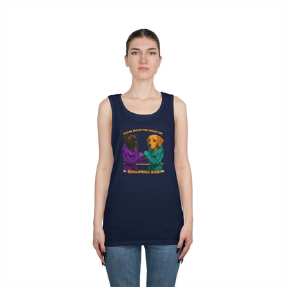 ROCKO SAM Unisex Heavy Cotton Tank Top