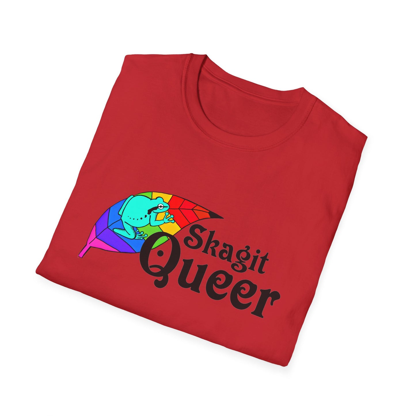 2 SKAGIT QUEER Unisex Softstyle T-Shirt