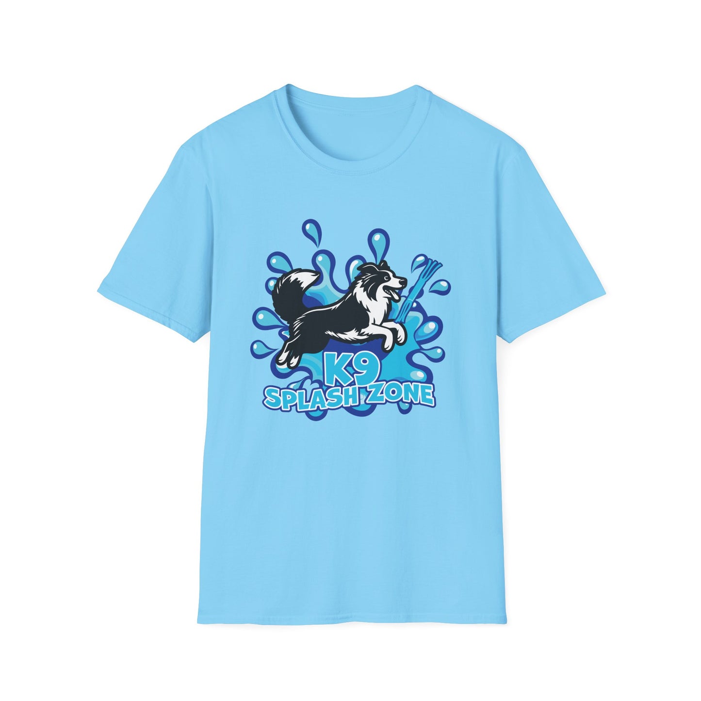 K9 SPLASH ZONE Unisex Softstyle T-Shirt