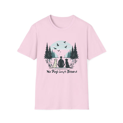 4 No Dogs Left Behind - Unisex Softstyle T-Shirt