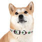 HOLIDAY PLAID  PAWS  Dog Collar