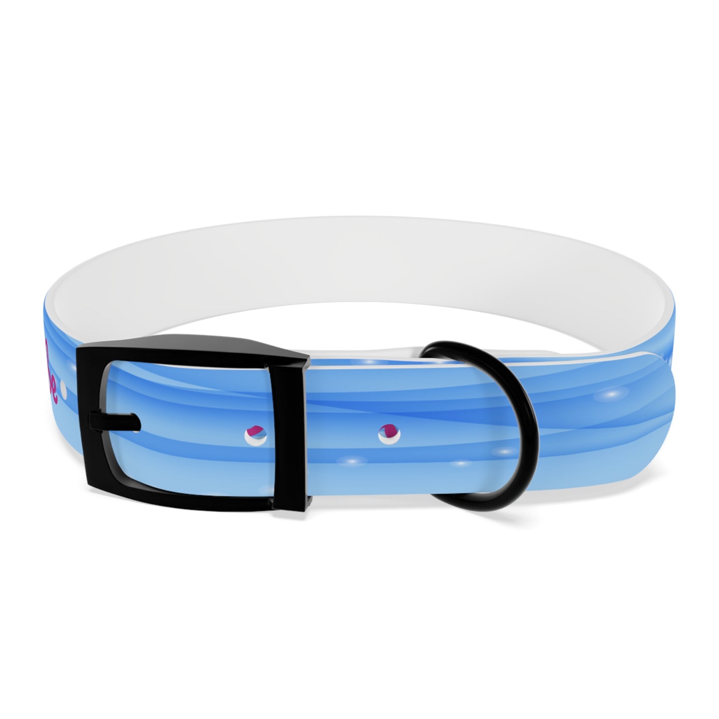 SOFT WAVES - Blue - Phoebe - Dog Collar