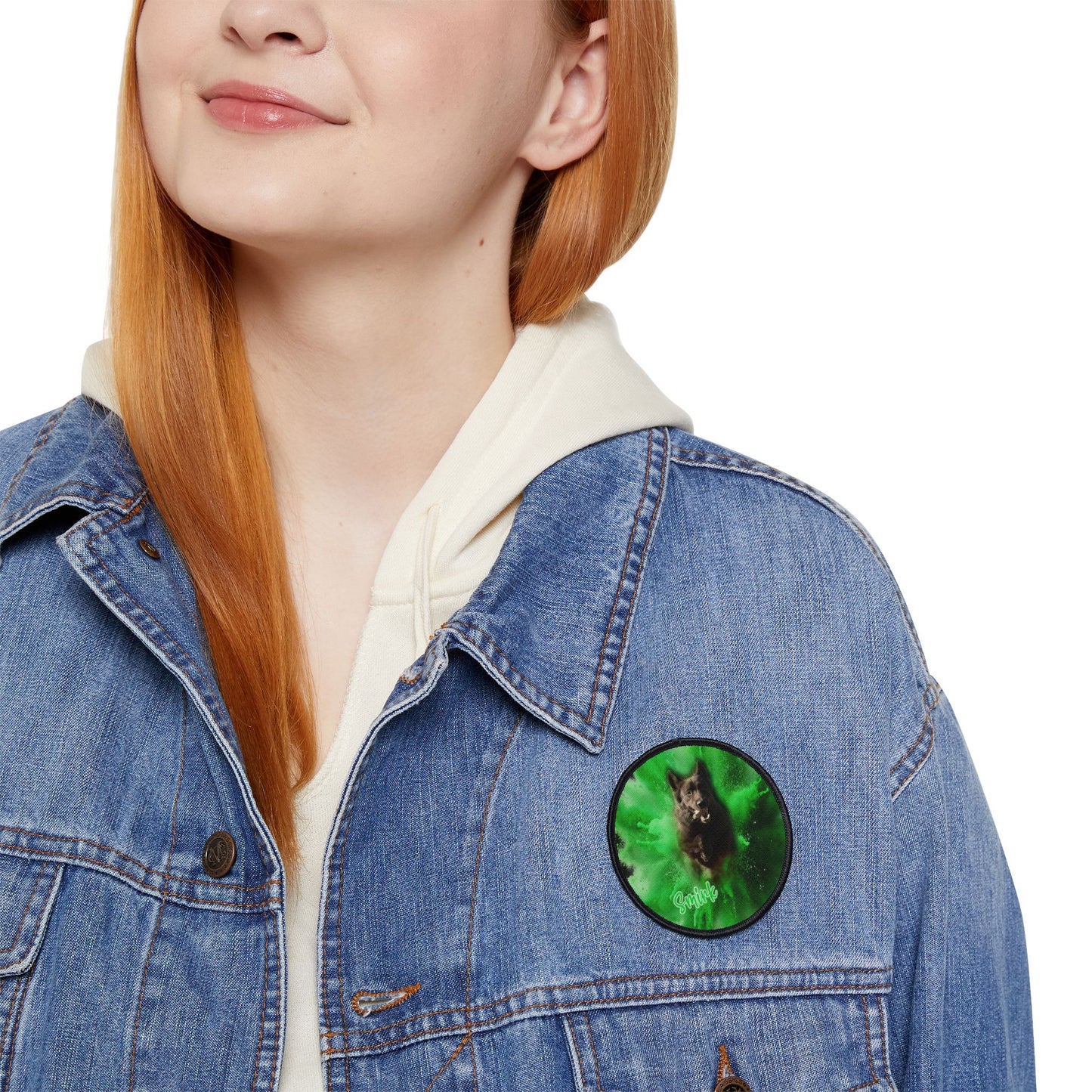 SMIRK  Badge Iron-On Patches