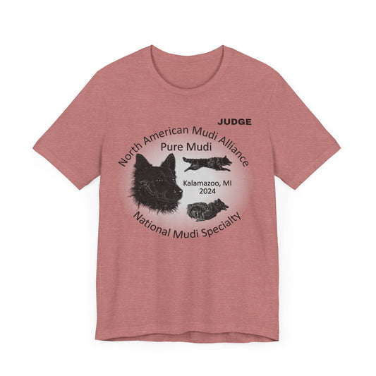JUDGE -  MUDI 2024 Unisex Jersey Short Sleeve Tee