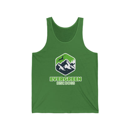 EVERGREEN DISC DOGS Unisex Jersey Tank