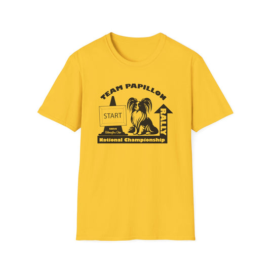 2 RALLY NATIONALS - Papillon Unisex Softstyle T-Shirt