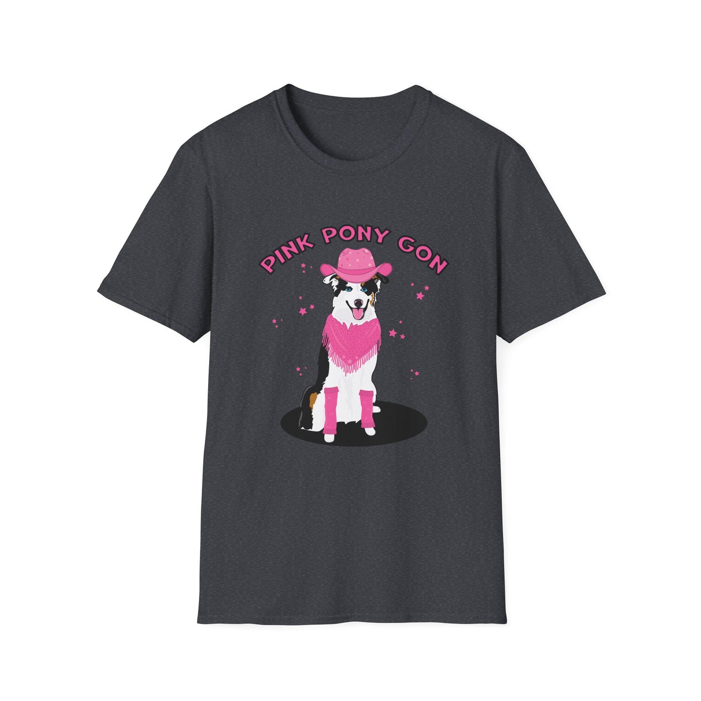 pink pony Unisex Softstyle T-Shirt