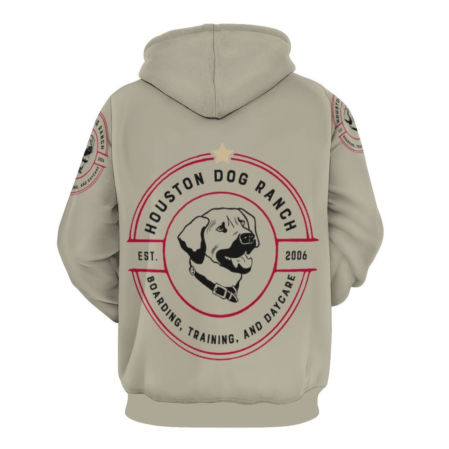 HOUSTON DOG RANCH  Women's Graphic Hoodie (All-Over Printing)