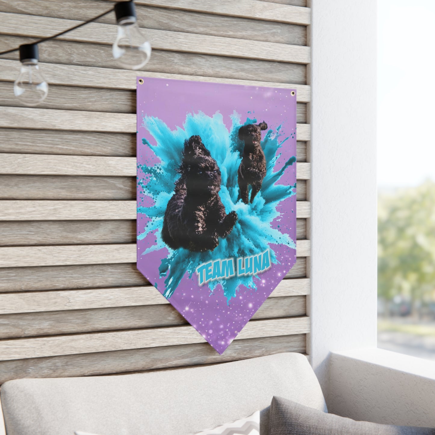 TEAM LUNA Pennant Banner