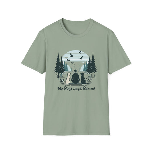 4 No Dogs Left Behind - Unisex Softstyle T-Shirt