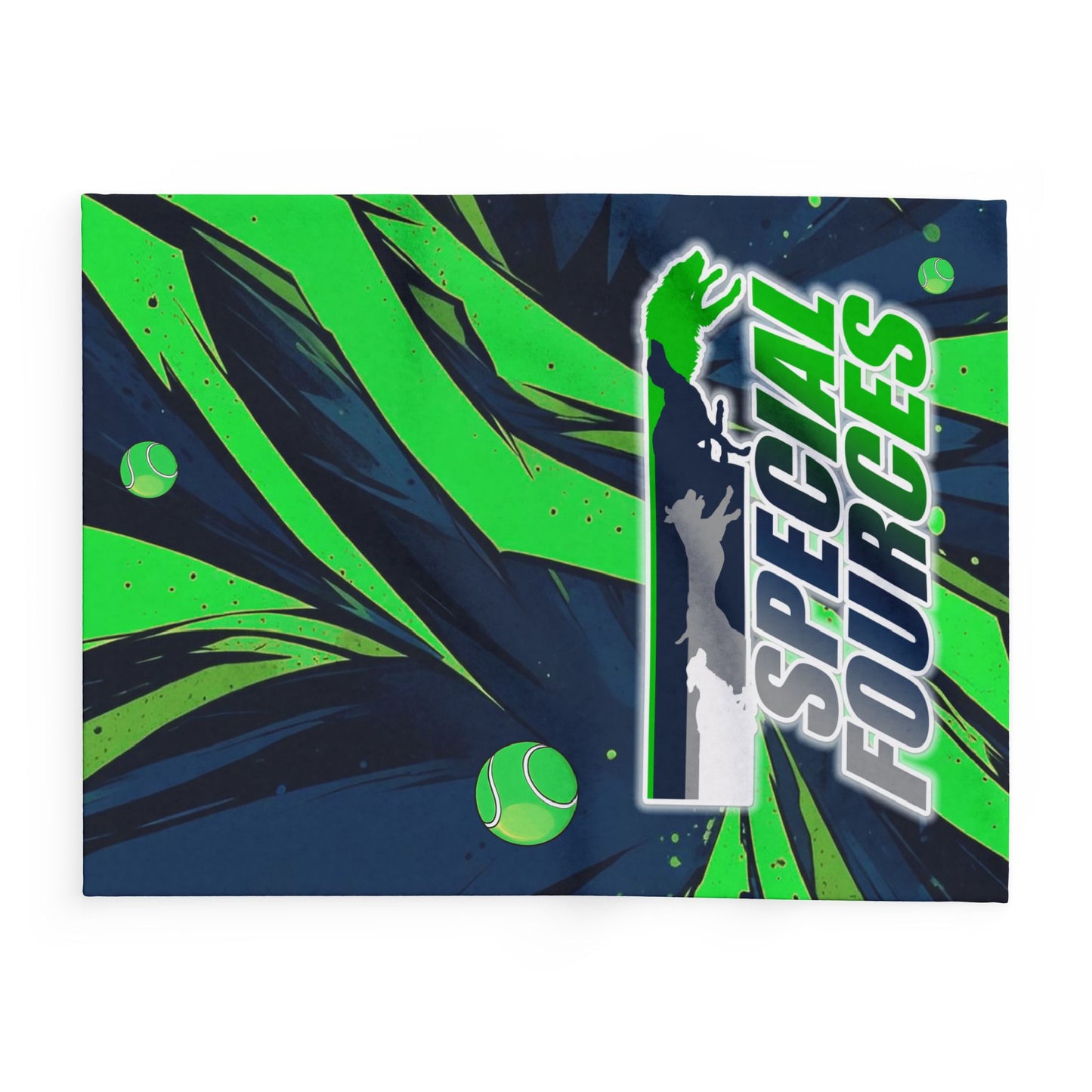 SPECIAL FORCES FLYBALL  Arctic Fleece Blanket