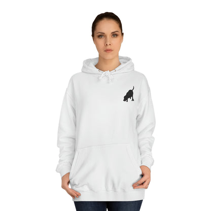 DS TESLA BARN HUNT Unisex College Hoodie