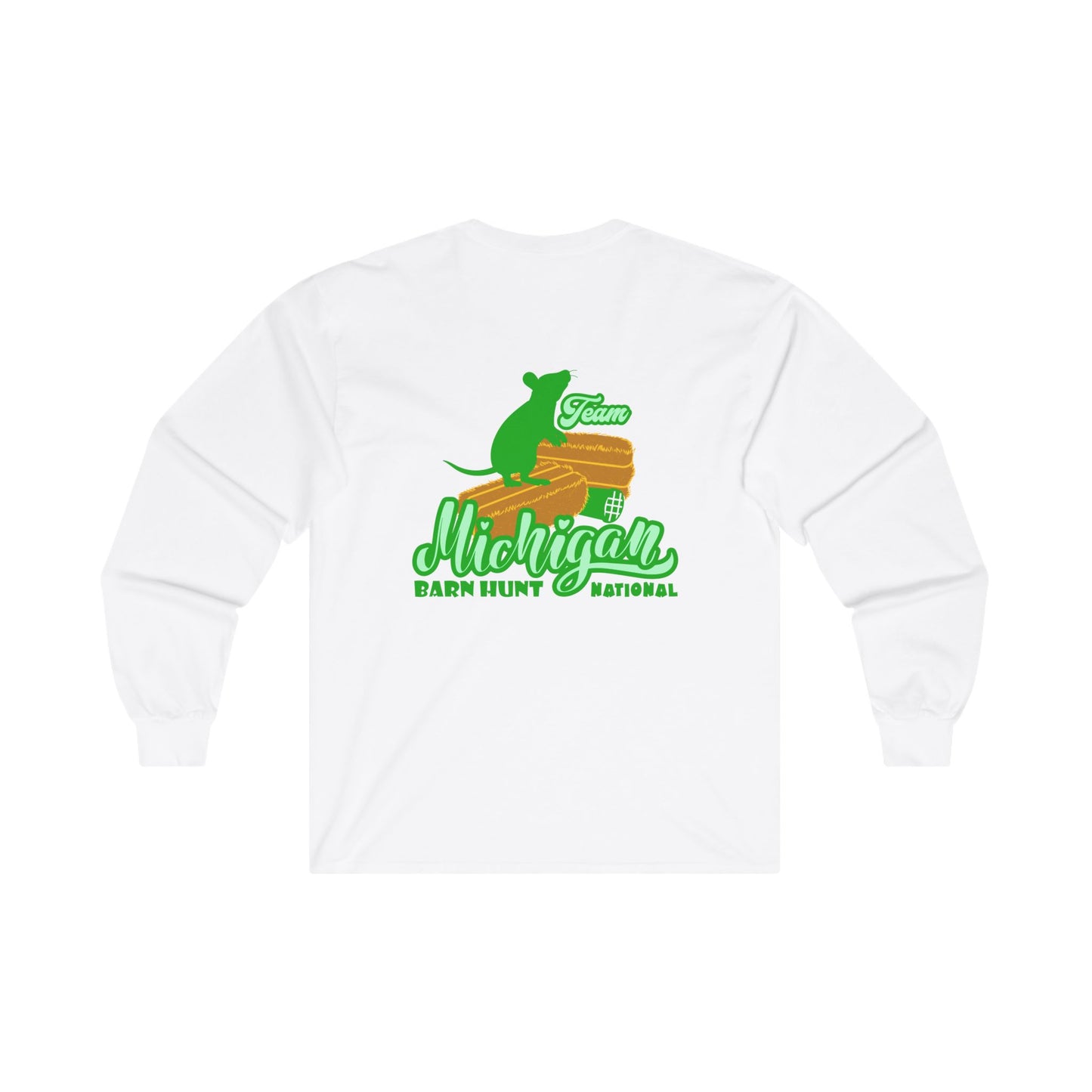 Team Michigan Unisex Ultra Cotton Long Sleeve Tee