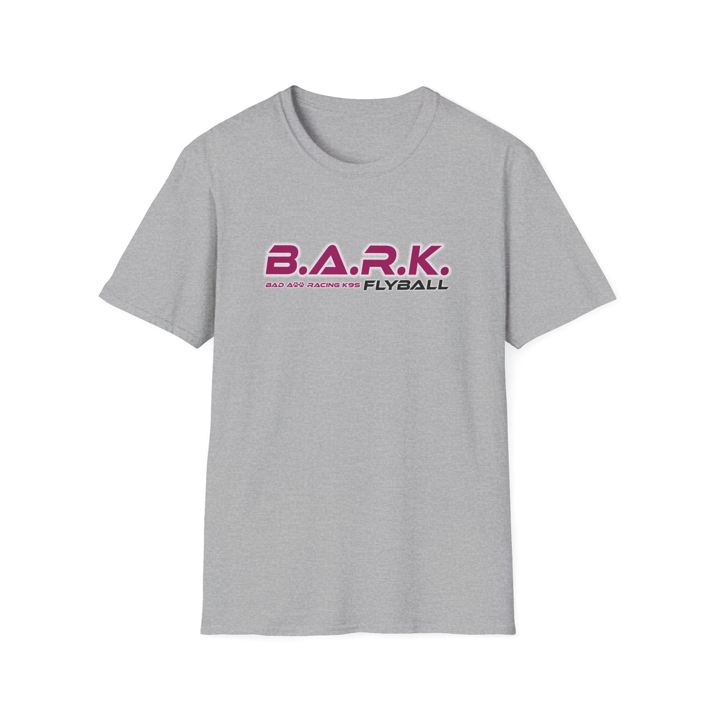 BARK FLYBALL Unisex Softstyle T-Shirt