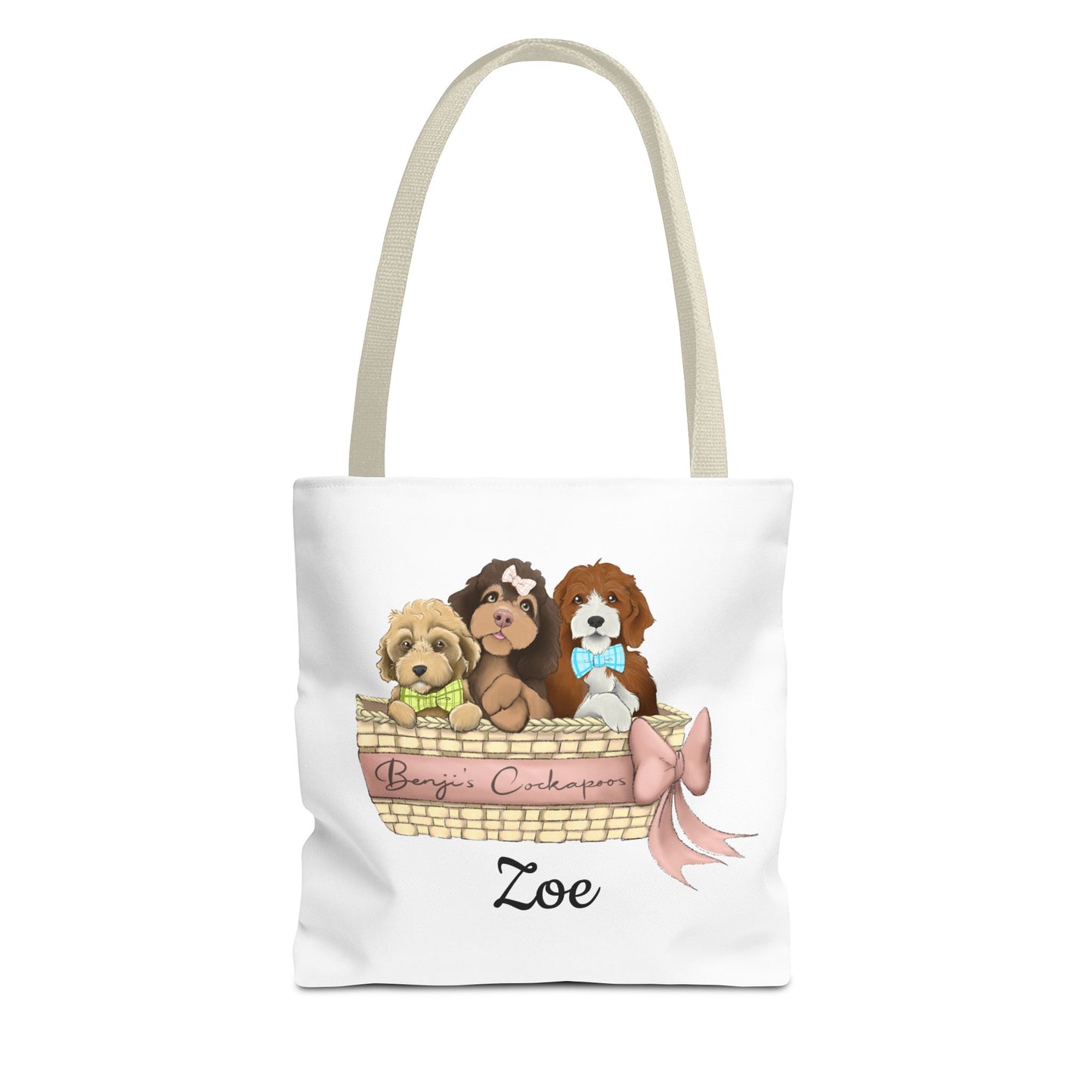 Zoe Benjis Cockapoos Tote Bag