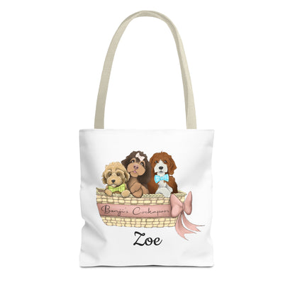 Zoe Benjis Cockapoos Tote Bag