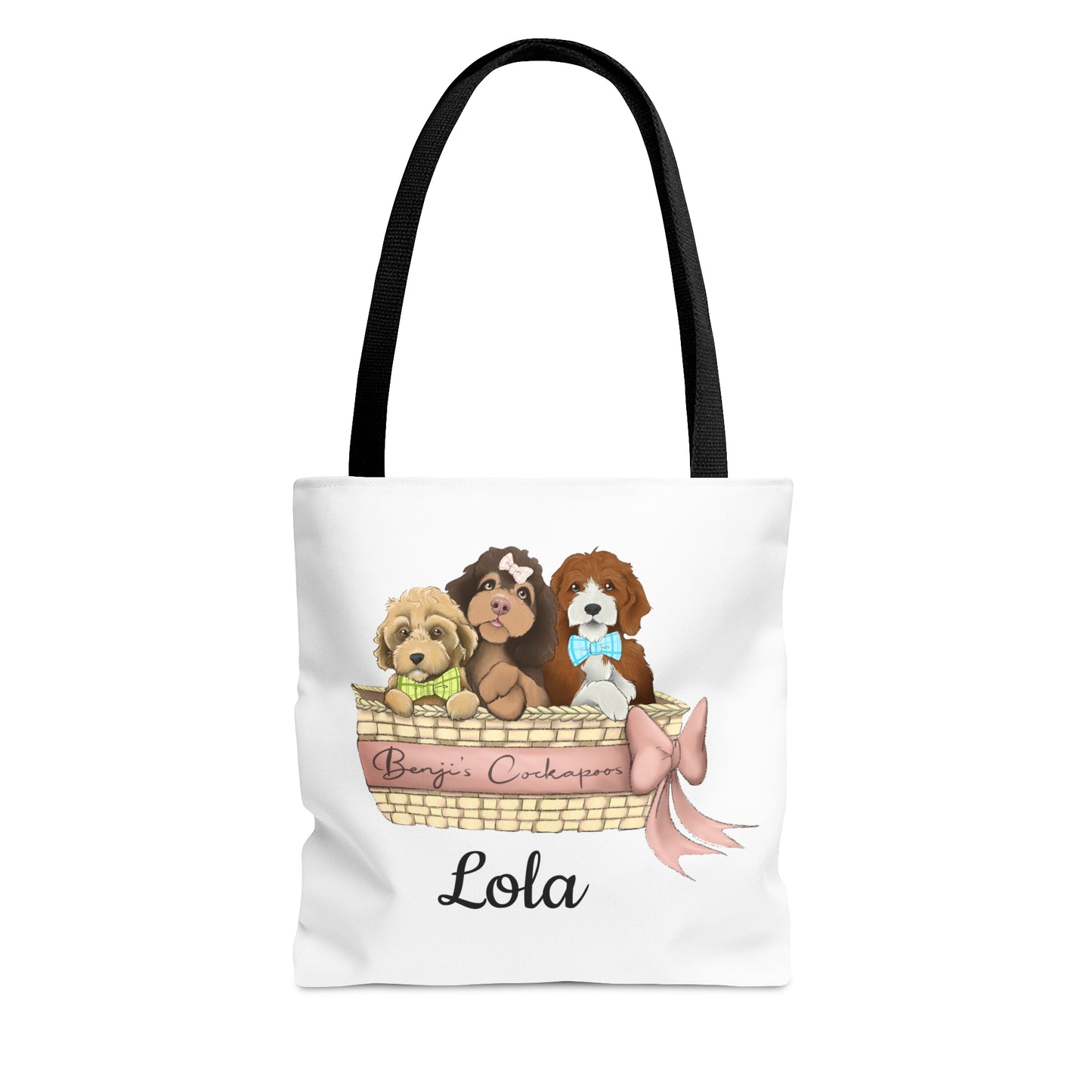 *Lola  - Benjis Cockapoos Tote Bag