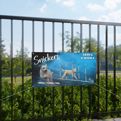 snickers Matte Banner