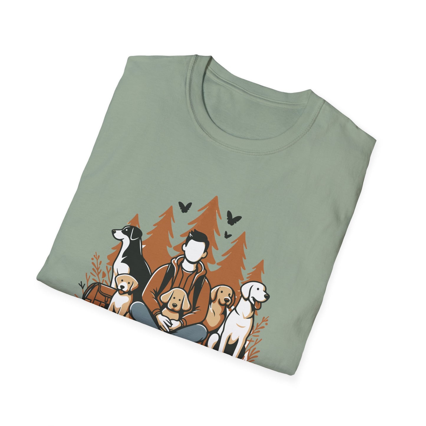 7 No Dogs Left Behind - Unisex Softstyle T-Shirt