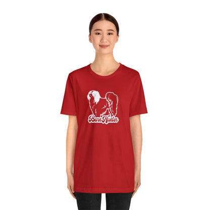 Phalene (Papillon) Barn Hunt3  - Unisex Jersey Short Sleeve Tee