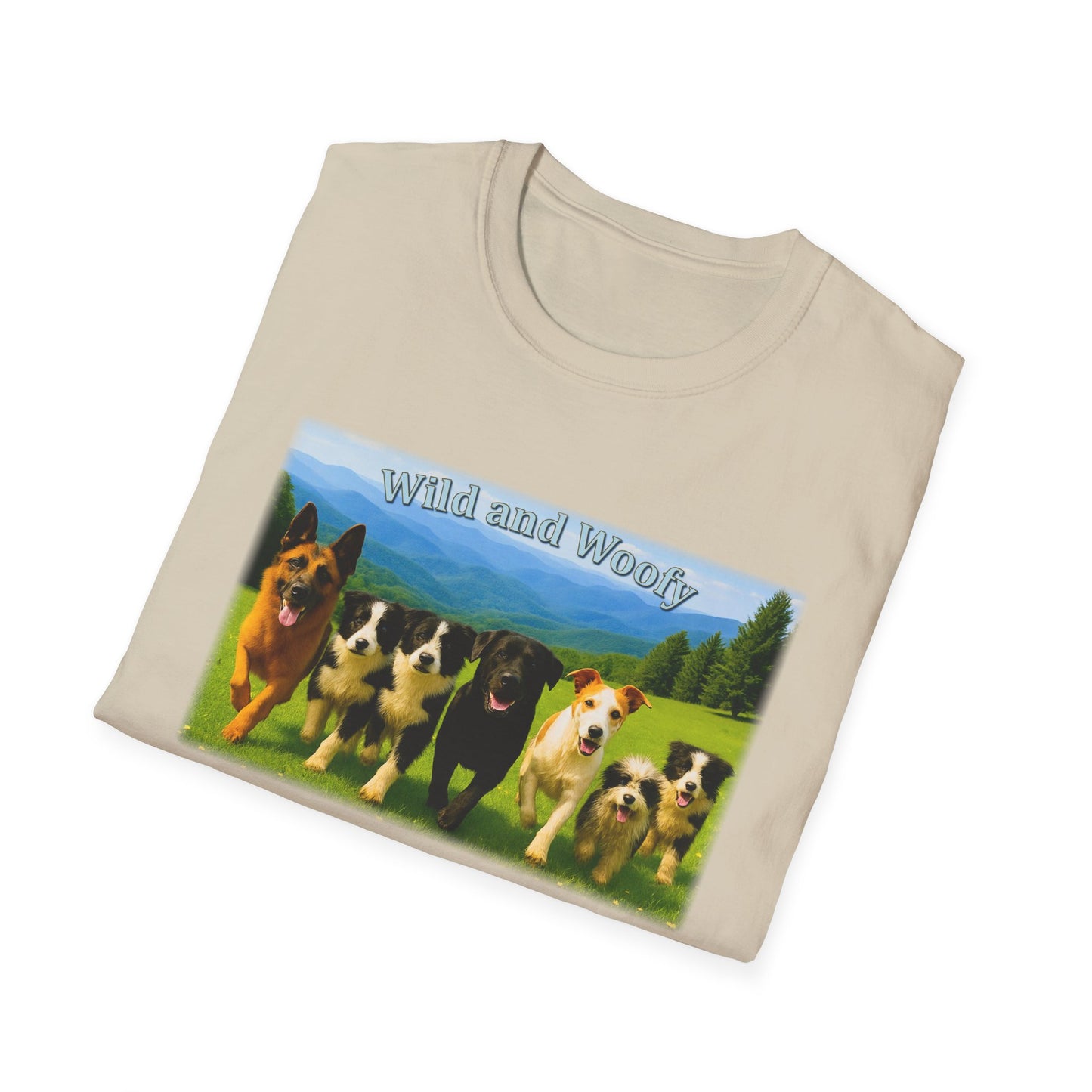 wild & woofy Unisex Softstyle T-Shirt