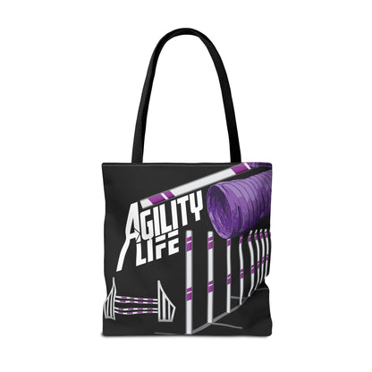 AGILITY LIFE BLACK Tote Bag