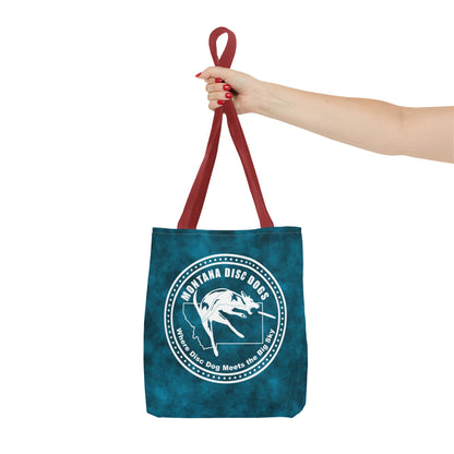 *MONTANA DISC DOG Tote Bag