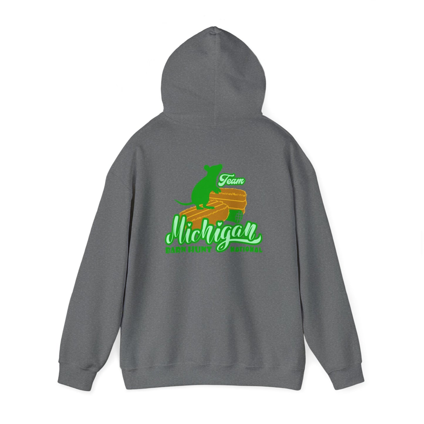MICHIGAN BARN HUNT Unisex Heavy Blend™ Hooded Sweatshirt