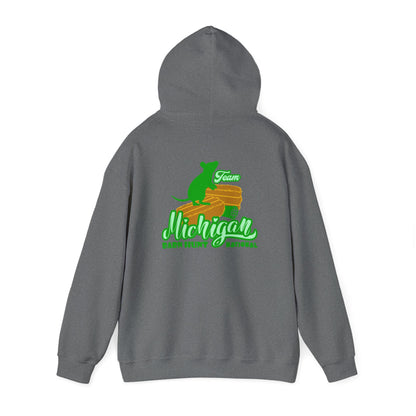 MICHIGAN BARN HUNT Unisex Heavy Blend™ Hooded Sweatshirt