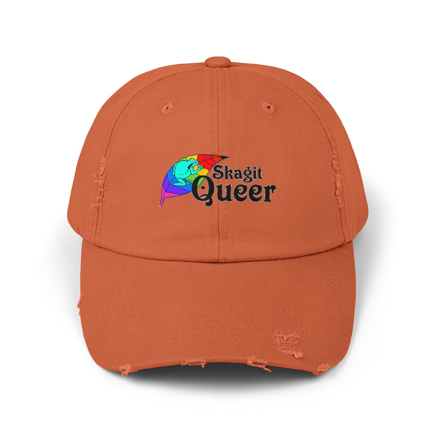 SKAGIT QUEER  Unisex Distressed Cap