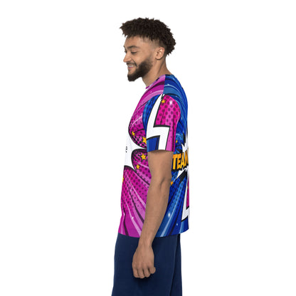 SUPERHERO CUSTOM JERSEY - SPLIT COLORS