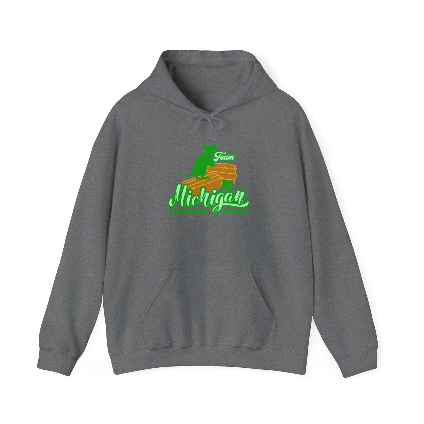 MICHIGAN BARN HUNT Unisex Heavy Blend™ Hooded Sweatshirt