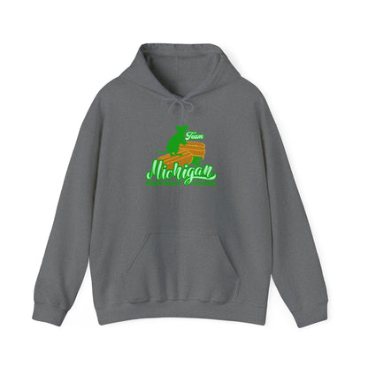 MICHIGAN BARN HUNT Unisex Heavy Blend™ Hooded Sweatshirt